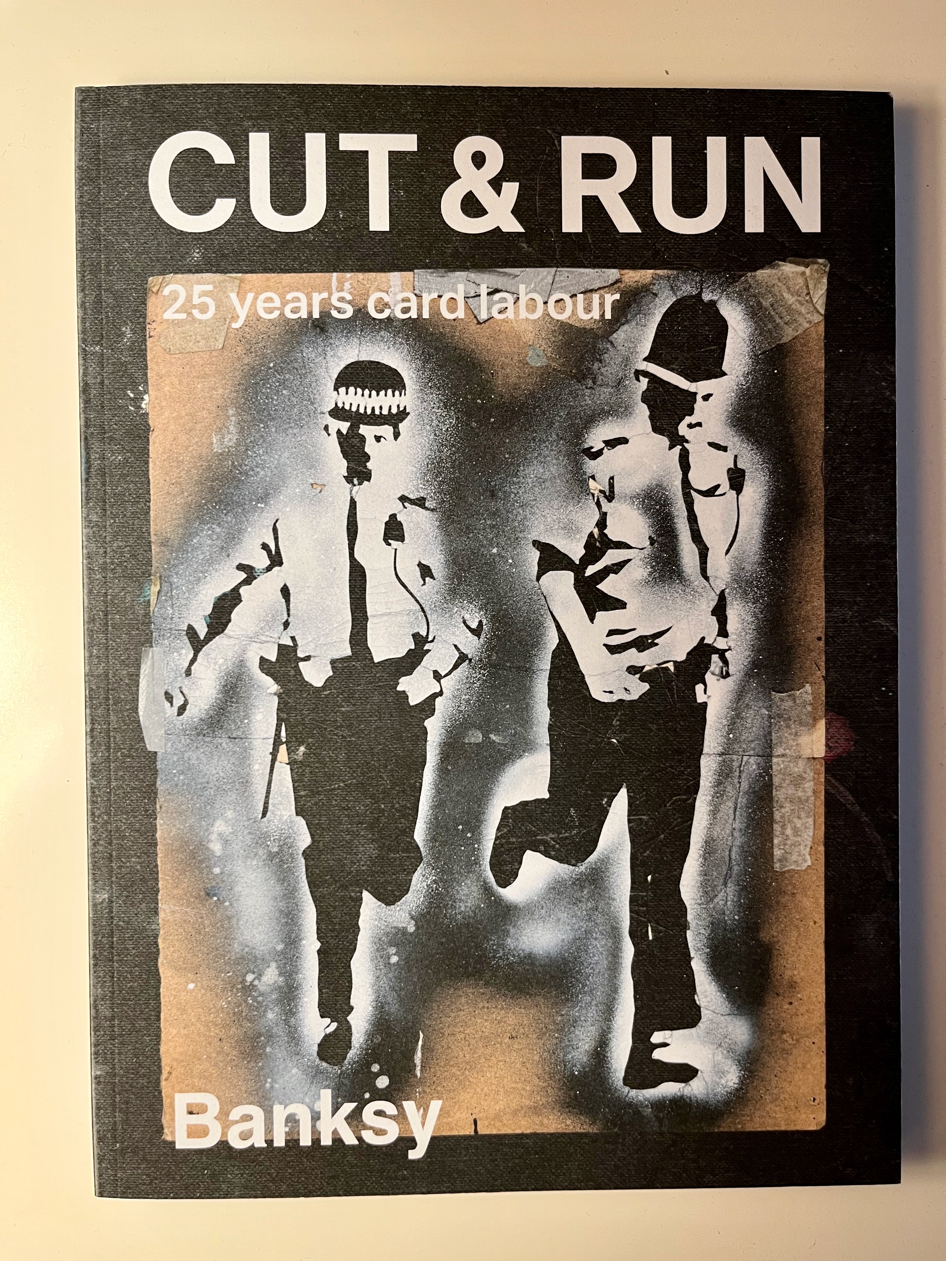 New book released at the Glasgow exhibition. 14 June 2023 – Banksy