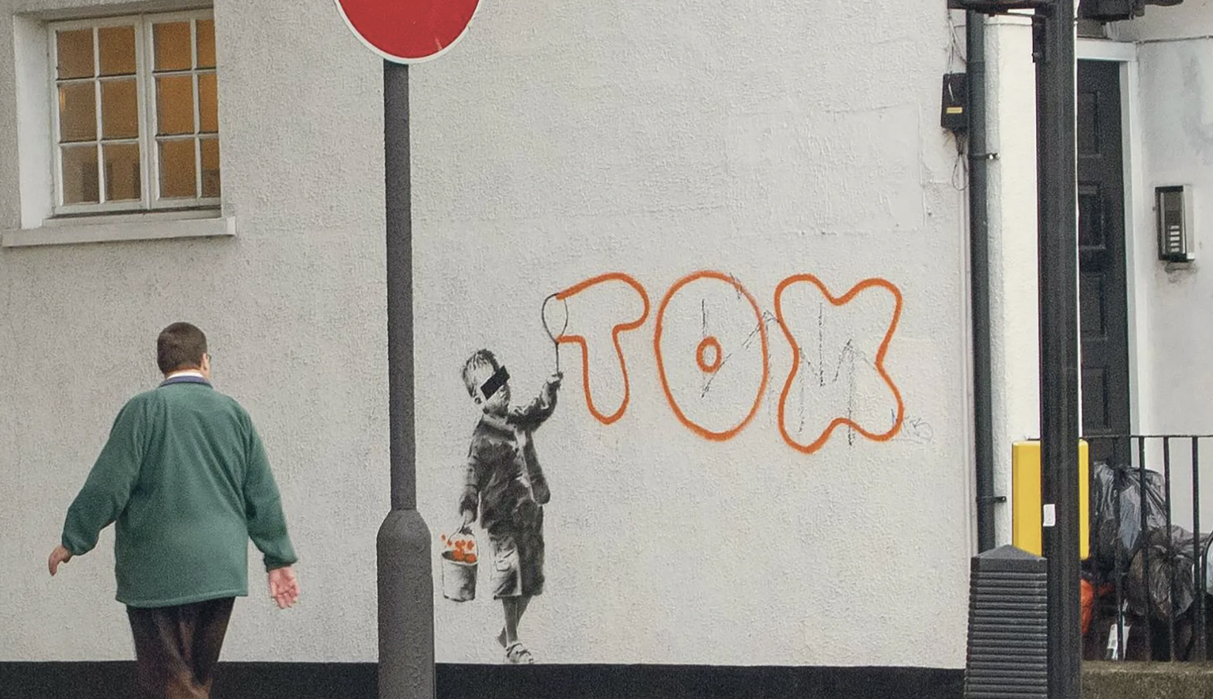 banksy 支援 Amazon.com: Banksy Robot Barcode Street Art Banksy Print Bansky